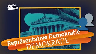 Was ist repräsentative Demokratie  alpha Lernen erklärt Demokratie [upl. by Jehius]