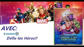 CARTES A COLLECTIONNER LECLERC MARVEL [upl. by Tayib]