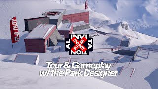 Shredders’ 540INDY Slopestyle 2024 — Tour amp Gameplay w the Park Designer [upl. by Ferree]