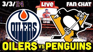 Pittsburgh Penguins vs Edmonton Oilers Live Game Audio NHL Live Stream [upl. by Drisko817]