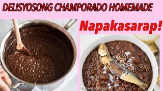 CHAMPORADO WITH COCONUT MILKYUMMY 😋😋 [upl. by Aneladdam]