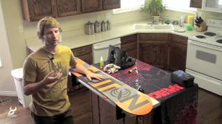 How to wax a snowboard [upl. by Allanson203]