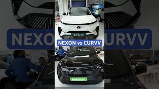 Tata CURVV amp NEXON comparison nexonevmax curvvev tatacurvv tatanexonev tatamotors [upl. by Acinoed635]