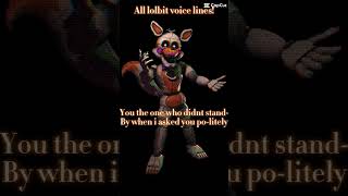 Lolbit voice line ￼ [upl. by Enilrahc]