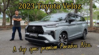 First Impression amp Drive 2023 Toyota Veloz Malaysia [upl. by Ax]