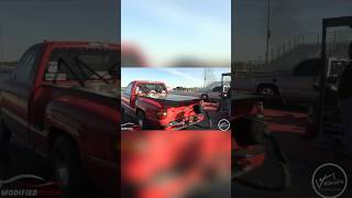 Chevy Silverado 400 SS vs Chevy Silverado 1500 antwonmaurice dragracing grudgeracing musclecars [upl. by Alin]