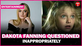 Dakota Fanning reveals inappropriate interview questions she received as a child star [upl. by Euhsoj]