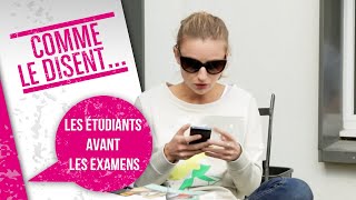 Comme Le Disent les étudiants avant les examens  La Banque Postale [upl. by Onairam]