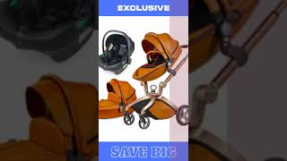 Convertible Baby Stroller – 3in1 Luxury Bassinet and Toddler Stroller [upl. by Aihsetal]