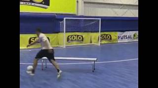 Treino para pivô de Futsal  Shooting drills for futsal targets [upl. by Didi]