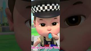 Wheels on the Bus Song  Part 3  Shorts NurseryRhymes KidsSongs WheelsontheBus [upl. by Cohl]