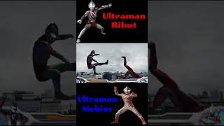 ULTRAMAN RIBUT VS ULTRAMAN MEBIUS Shorts [upl. by Atalanti421]