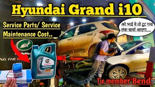 grand i10 service maintenance cost  service maintenance cost grand i10 engine oil replace i10 [upl. by Rose174]