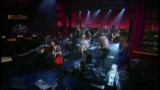 St Vincent  quotMarrowquot on Letterman TheAudioPervcom [upl. by Lipski]