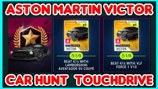 Asphalt 9  ASTON MARTIN VICTOR Car Hunt Touchdrive Guide [upl. by Gerianna]