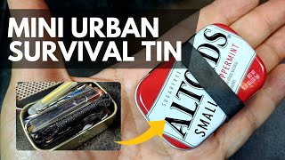 17Item Mini Altoids Urban Survival Tin [upl. by Neellek]