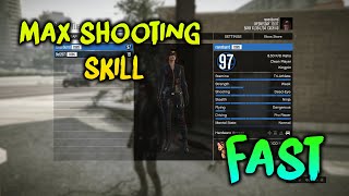 GTA 5 Online  How To Max Shooting Stats Quickly after character reset [upl. by Mauceri532]