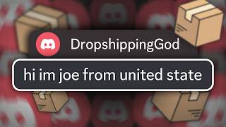 Discord’s Goofiest DropShipping Scam [upl. by Ymmij]