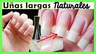 Cómo hacer CRECER y ENDURECER las UÑAS 💅💚 [upl. by Aldercy]