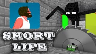 Monster School  SHORT LIFE CHALLENGE  Minecraft Animation [upl. by Bullard]