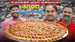 உலக வரலாற்றில் முதல் முறையாக 4000 மக்களுக்கு 500 கிலோ வாவல் மீன் பொழிச்சல் [upl. by Notsirk]