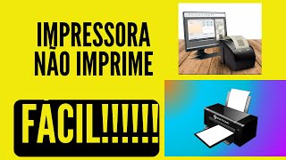 impressora não imprime  minha impressora não está imprimindo COMO RESOLVER [upl. by Elysee793]