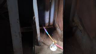 Flammability test of G type Sheath FRLS test of cable [upl. by Olbap486]