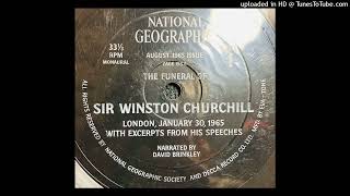 The Funeral of Sir Winston Churchill January 30 1965 [upl. by Brandice70]