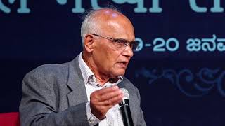 SLBhyrappa Sahityotsava 2019 Smt Shefali Vaidya amp S L Bhyrappa interview [upl. by Niletak]