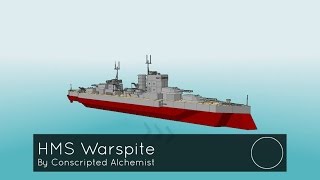 Warship Craft  HMS Warspite Tutorial [upl. by Jay]