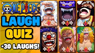 One Piece Laugh Quiz  Can You Identify the One Piece character Laugh😂 [upl. by Ayanaj]