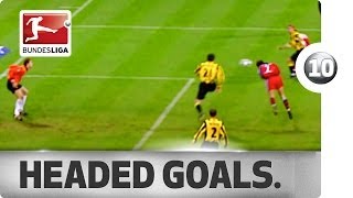 Top 10 Headed Goals of All Time [upl. by Yoho]