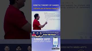 Dalton’s Law of Partial Pressure neet physics [upl. by Rotce]