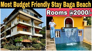 Goa’s most budget hotel near Baga and Calangute beach  North Goa hotels  Goa budget Hotels [upl. by Emerej]