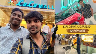 LULU Mall Hyderabad near KPHP  Weekend Vibes in Hyderabad [upl. by Amarette]