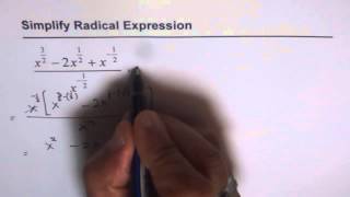 32 Factor Radical Expression and Simplify [upl. by Galang699]