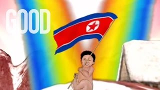 GOOD Magazine The Two Births of Kim Jong IL [upl. by Drobman786]