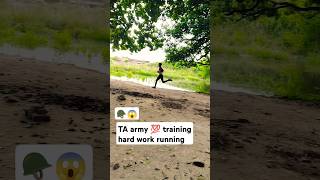 TA army 💯 training hard work running video viral video trending video running ta army Bharti date🏃💯 [upl. by Pavlov]