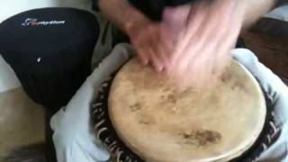 Djembe drum lessons InRhythm 1 [upl. by Strang]