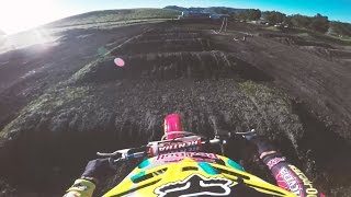 Ken Roczen POV Riding Jeremy McGraths 96 Honda CR250 [upl. by Madelon]