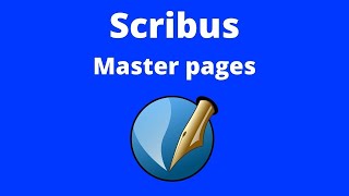 Scribus master pages [upl. by Imre]