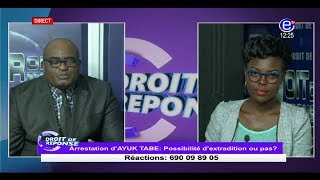 DROIT DE REPONSE Extradition dAYUK TABE ou pas Enjeux de la mission dinspection de la CAF [upl. by Nanny864]