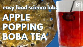 How to Make Easy Apple Popping Boba Part 2 of Popping Boba 101 [upl. by Turpin]