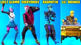 Top 25 Legendary Fortnite Dances amp Emotes Driftwalker Skin Rasputin Minty Legends Grisabelle [upl. by Langston]