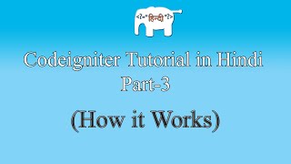 Codeigniter Tutorial in Hindi How it Works  Part3 [upl. by Poll]