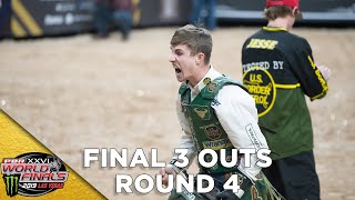 FINAL THREE OUTS PBR World Finals Round 4  2019 [upl. by Derf]