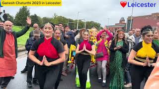 Ganesh Chaturthi 2023 Leicester Uk [upl. by Tnerual]