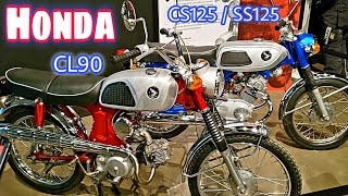 Honda CL90 Scrambler and Honda SS125 [upl. by Evania]