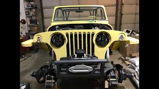 1968 Jeepster Commando Build part 1 [upl. by Yelekalb]