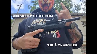 Zoraki HP 012 Ultra en 55 tir à 25 mètres 🤟🏻😎airgun zoraki tirsportif standdetir [upl. by Macguiness445]